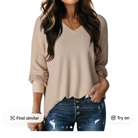 Dokotoo Waffle Knit Sweater XXL - Picture 2 of 4